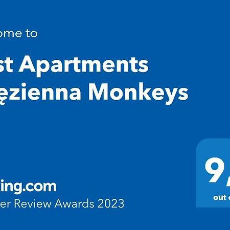 Best Apartments Wiezienna Monkeys Wroclaw Dış mekan fotoğraf