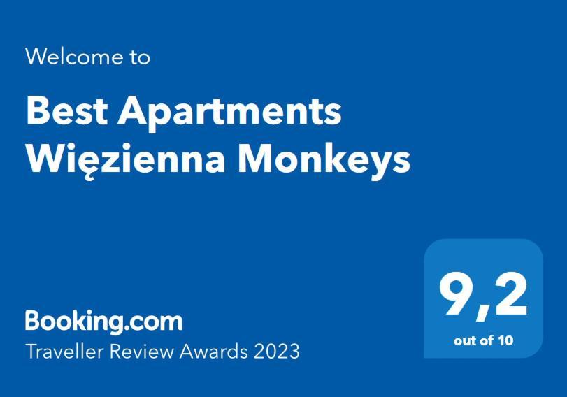 Best Apartments Wiezienna Monkeys Wroclaw Dış mekan fotoğraf